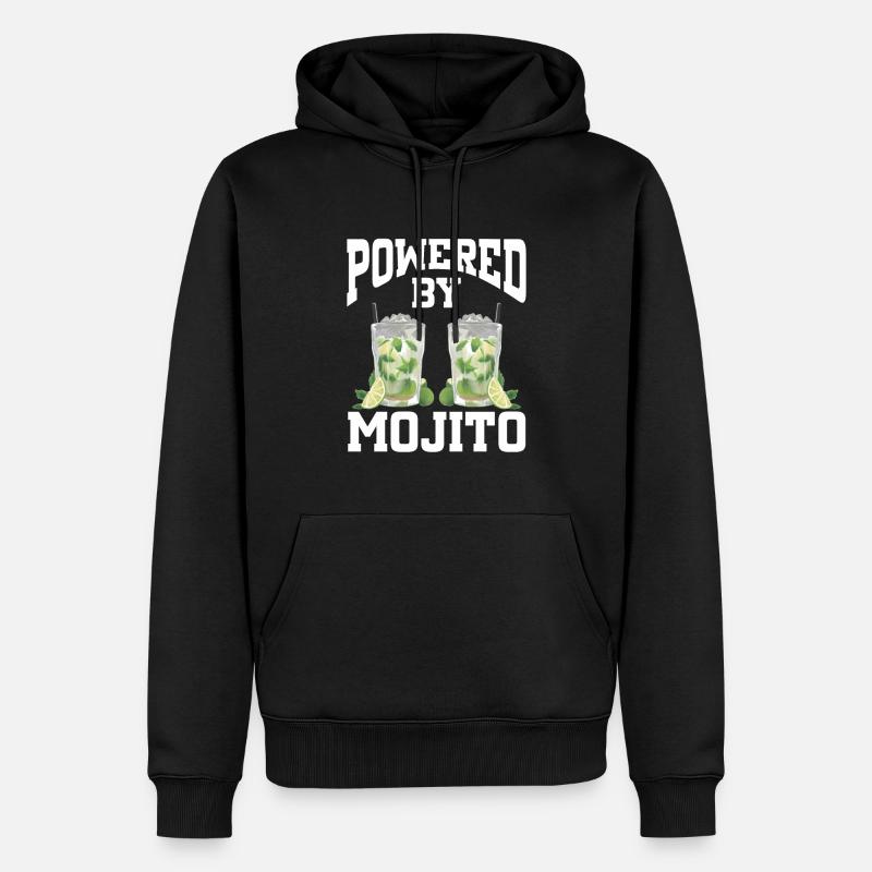 Propulsé par Mojito - Sweat à capuche Premium bio Homme - noir