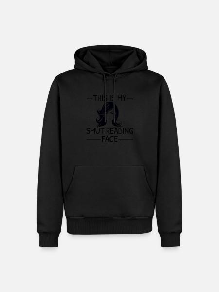 Dark Romance Smut Reader - Men’s Premium Organic Hoodie - black