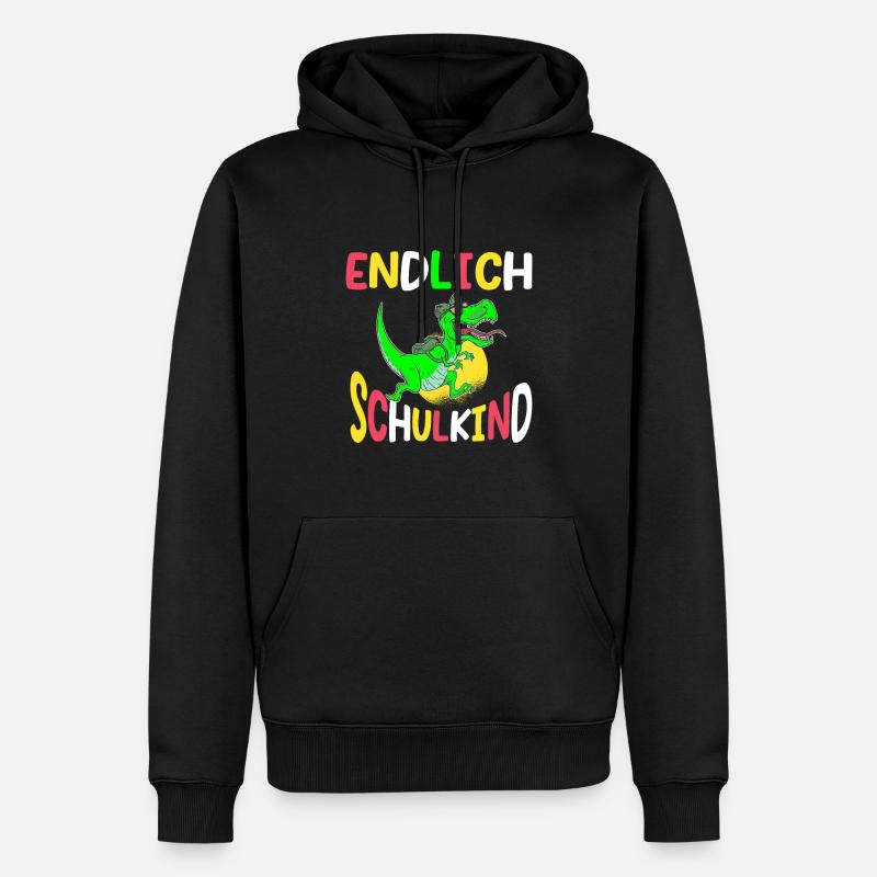 École 1ère année - Sweat à capuche Premium bio Homme - noir