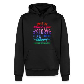 Mental health Counselor - Männer Premium Bio Hoodie - Schwarz - Vorne - Nico (187cm)