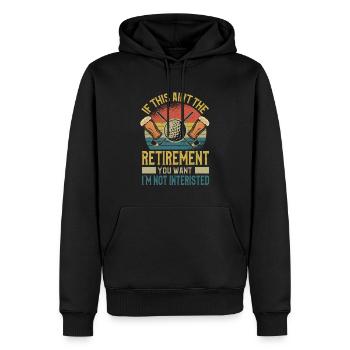 Golf Golfer - Männer Premium Bio Hoodie - Schwarz - Vorne - Nico (187cm)