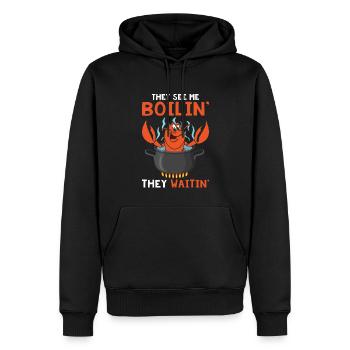 Crawfish Hot Tub - Männer Premium Bio Hoodie - Schwarz - Vorne - Nico (187cm)