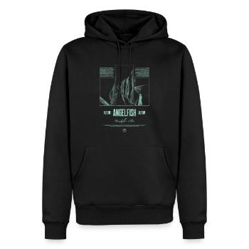 Altum Kaiserfisch Buntbarsch Aquarium Fischhalter - Männer Premium Bio Hoodie - Schwarz - Vorne - Nico (187cm)