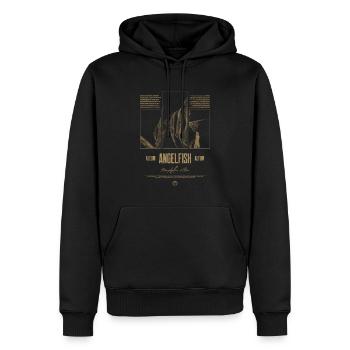 Altum Kaiserfisch Buntbarsch Aquarium Fischhalter - Männer Premium Bio Hoodie - Schwarz - Vorne - Nico (187cm)