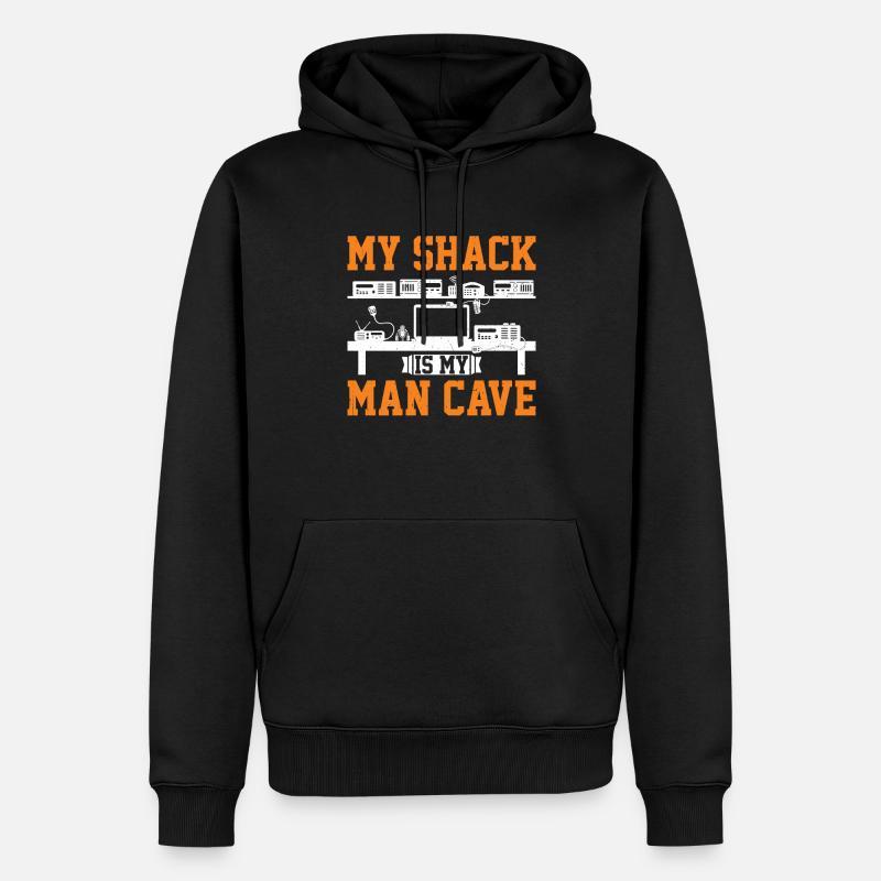 Ham Radio Operator - Männer Premium Bio Hoodie - Schwarz