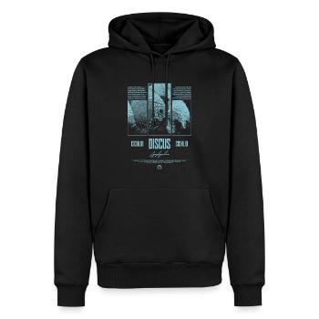 Diskusfisch Buntbarsch Aquarium Fischhalter - Männer Premium Bio Hoodie - Schwarz - Vorne - Nico (187cm)