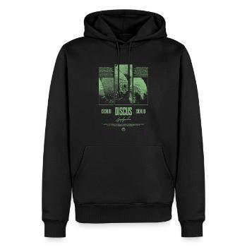 Diskusfisch Buntbarsch Aquarium Fischhalter - Männer Premium Bio Hoodie - Schwarz - Vorne - Nico (187cm)