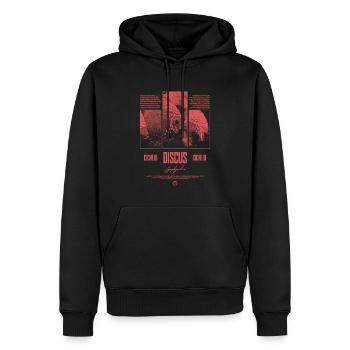 Diskusfisch Buntbarsch Aquarium Fischhalter - Männer Premium Bio Hoodie - Schwarz - Vorne - Nico (187cm)