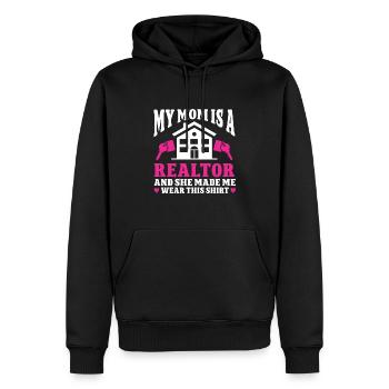 Real Estate Agent Realtor - Männer Premium Bio Hoodie - Schwarz - Vorne - Nico (187cm)