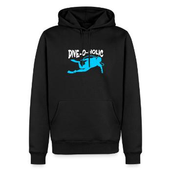 Scuba Diving Diver - Männer Premium Bio Hoodie - Schwarz - Vorne - Nico (187cm)