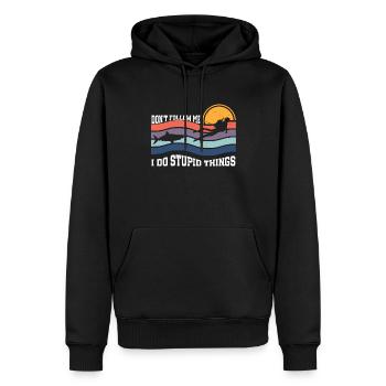 Scuba Diving Diver - Männer Premium Bio Hoodie - Schwarz - Vorne - Nico (187cm)