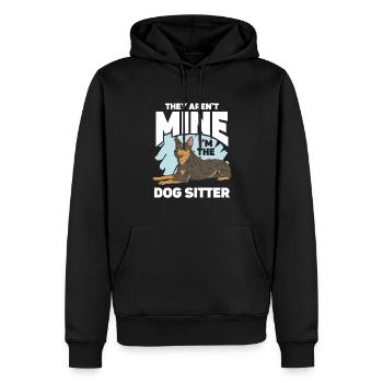Dog Walker Professional Pet Sitter Dog Walking - Männer Premium Bio Hoodie - Schwarz - Vorne - Nico (187cm)