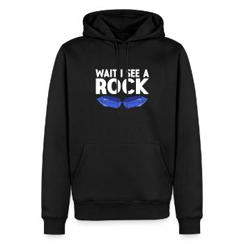 Rock Collector Geology Geologist - Männer Premium Bio Hoodie - Schwarz - Vorne - Nico (187cm)