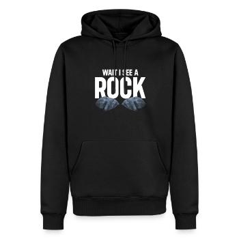 Rock Collector Geology Geologist - Männer Premium Bio Hoodie - Schwarz - Vorne - Nico (187cm)