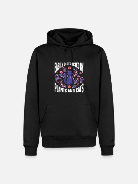Plants Gardening Gardener - Männer Premium Bio Hoodie - Schwarz