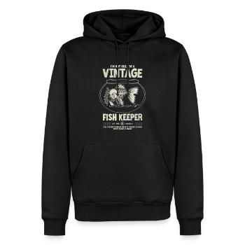 Vintage Fish Keeper Tropischer Fisch Geburtstag 1995 - Männer Premium Bio Hoodie - Schwarz - Vorne - Nico (187cm)