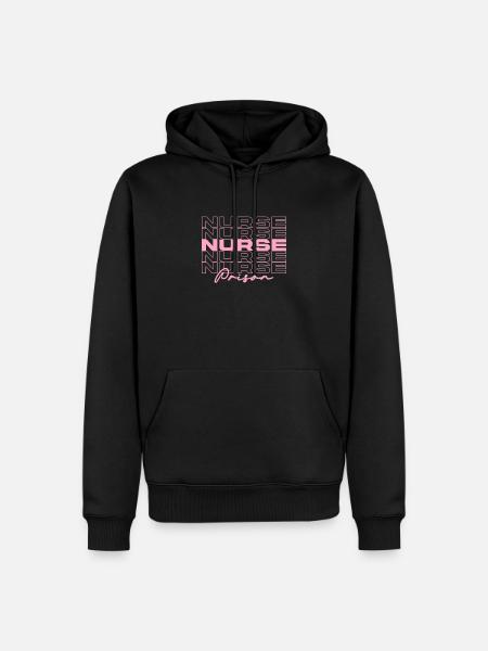 Gefängniskrankenschwester Krankenschwestern Stilvoll - Männer Premium Bio Hoodie - Schwarz