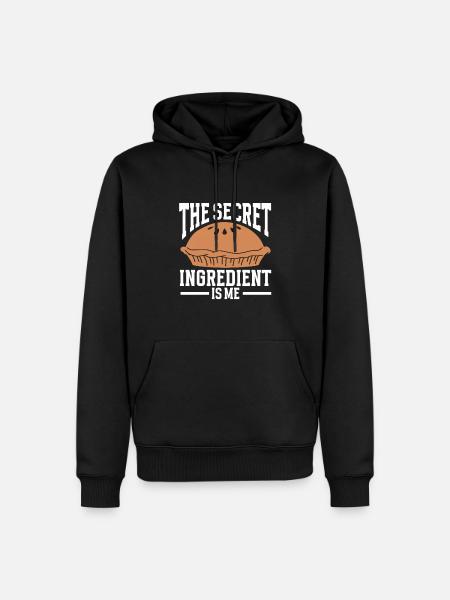 Baking Bakery Baker - Männer Premium Bio Hoodie - Schwarz
