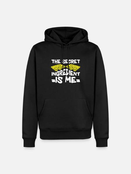 Baking Bakery Baker - Männer Premium Bio Hoodie - Schwarz