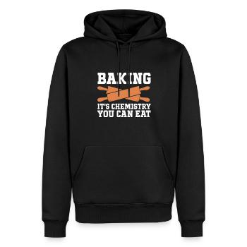Baking Bakery Baker - Männer Premium Bio Hoodie - Schwarz - Vorne - Nico (187cm)