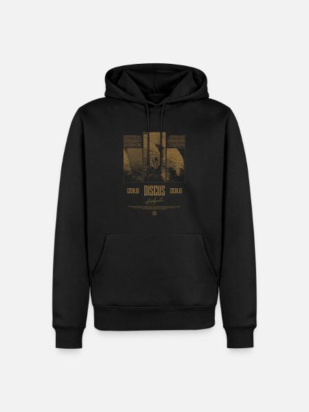 Diskusfisch Buntbarsch Aquarium Fischhalter - Männer Premium Bio Hoodie - Schwarz