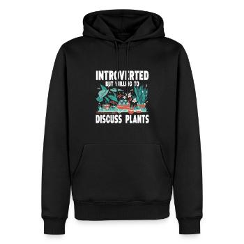Gardening Horticulture Gardener - Männer Premium Bio Hoodie - Schwarz - Vorne - Nico (187cm)