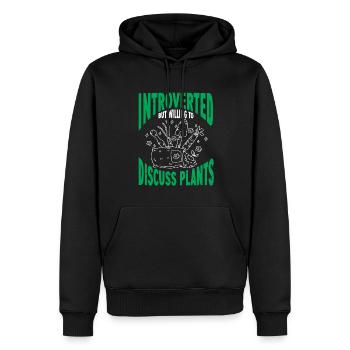 Gardening Horticulture Gardener - Männer Premium Bio Hoodie - Schwarz - Vorne - Nico (187cm)