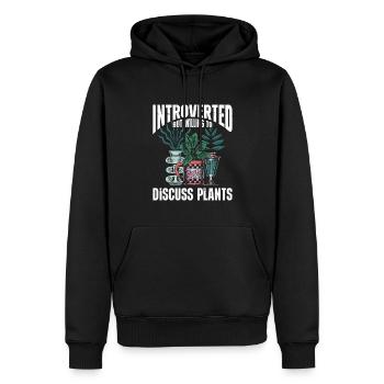 Gardening Horticulture Gardener - Männer Premium Bio Hoodie - Schwarz - Vorne - Nico (187cm)