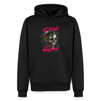 Ernsthaft über Aquarien Fischhalter Geburtstag 1937 - Männer Premium Bio Hoodie - Schwarz - Vorne - Nico (187cm)