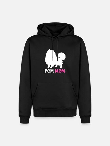 Pomeranian Pomeranian Dog Dad - Men’s Premium Organic Hoodie - black