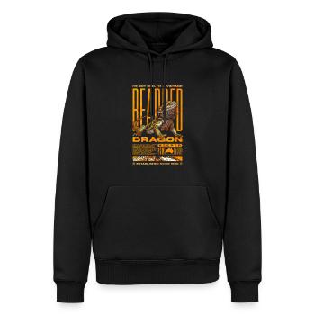 Bartagame Reptilienhüter Geburtstag Geboren 1996 - Männer Premium Bio Hoodie - Schwarz - Vorne - Nico (187cm)