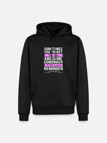 Employee of the Week Employee of the Month - Men’s Premium Organic Hoodie - black