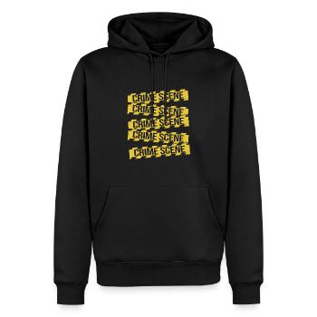 Forensik Forensiker - Männer Premium Bio Hoodie - Schwarz - Vorne - Nico (187cm)