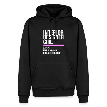 Architektur Architekt Innenarchitekt - Männer Premium Bio Hoodie - Schwarz - Vorne - Nico (187cm)
