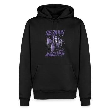 Sérieux au sujet d’Altum Angelfish Keeper - Sweat à capuche Premium bio Homme - noir - Devant - Nico (187cm)