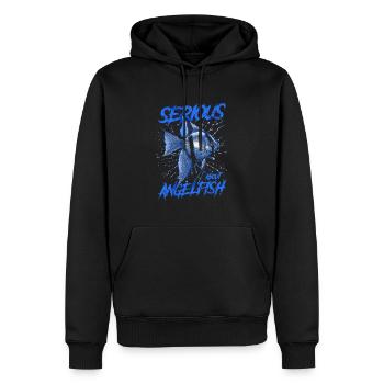 Sérieux au sujet d’Altum Angelfish Keeper - Sweat à capuche Premium bio Homme - noir - Devant - Nico (187cm)