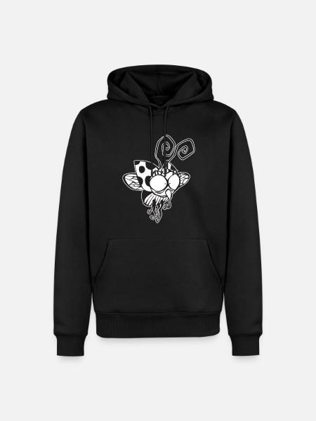 Scary Ladybug - Men’s Premium Organic Hoodie - black