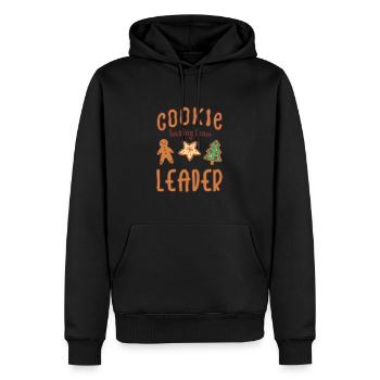 Cookie Baking Team Leader Cookie - Männer Premium Bio Hoodie - Schwarz - Vorne - Nico (187cm)