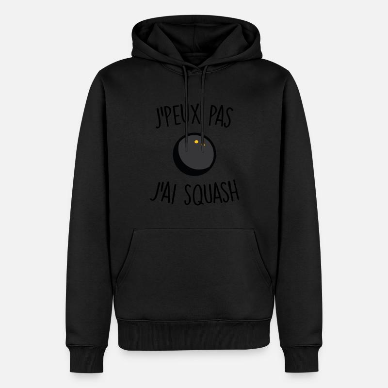 J'peux pas j'ai squash - Sweat à capuche Premium bio Homme - undefined