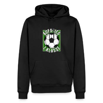 Advancement 1st Grade School School Enrolment - Men’s Premium Organic Hoodie - black - Front - Nico (187cm)