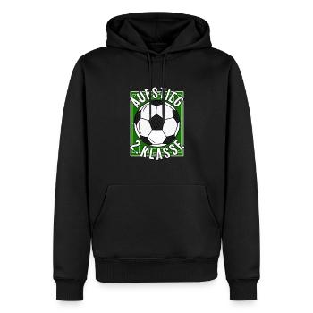 Advancement 2nd Grade School Back to School - Men’s Premium Organic Hoodie - black - Front - Nico (187cm)