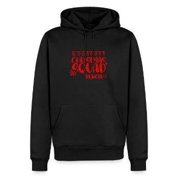 Christmas Squad - Most Likely - Funny Christmas - Men’s Premium Organic Hoodie - black - Front - Nico (187cm)
