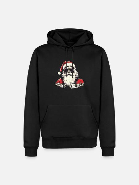 Santa Claus - Men’s Premium Organic Hoodie - black
