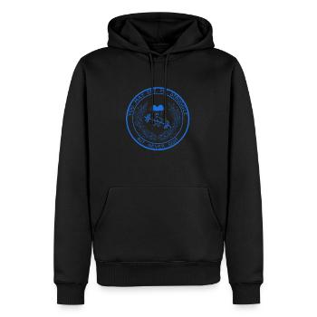 Kettleboy never quit - Männer Premium Bio Hoodie - Schwarz - Vorne - Nico (187cm)
