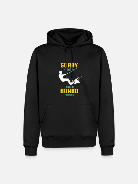 wakeboarding lovers - Men’s Premium Organic Hoodie - black