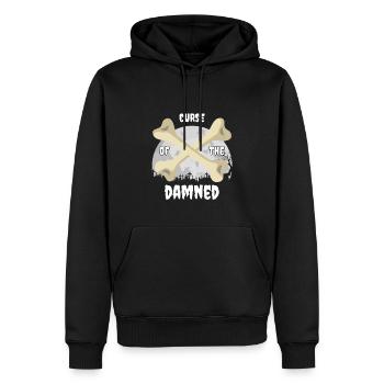 Curse of the Damned - Halloween October 31st - Men’s Premium Organic Hoodie - black - Front - Nico (187cm)