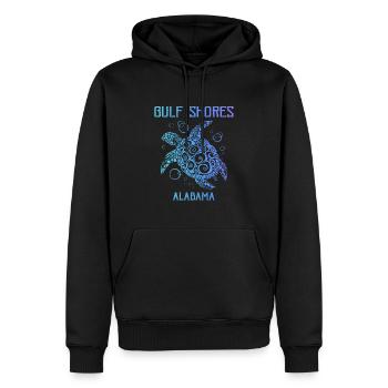 Gulf Shores Alabama Vacation Souvenirs & Apparel - Sweat à capuche Premium bio Homme - noir - Devant - Nico (187cm)