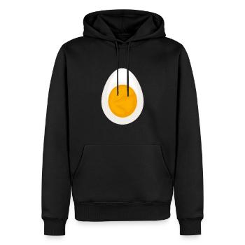 Ei Halloween Kostüm Lustiges Halloween - Männer Premium Bio Hoodie - Schwarz - Vorne - Nico (187cm)