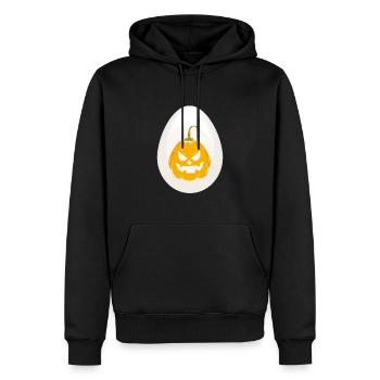 Ei Halloween Kostüm Lustiges Halloween - Männer Premium Bio Hoodie - Schwarz - Vorne - Nico (187cm)