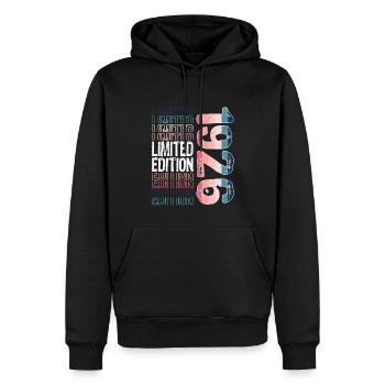 Limited Edition seit 1926 Geburtstag Vintage 1926 - Männer Premium Bio Hoodie - Schwarz - Vorne - Nico (187cm)